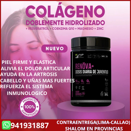 COLAGENO RENOVA+ - Dosis diaria de juventud