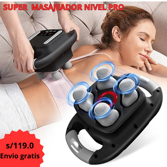 MASAJEADOR PRO 4 CABEZALES