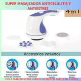 SUPER MASAJEADOR ANTIESTRES Y ANTICELULITES